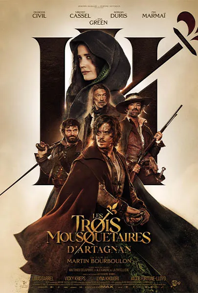 Movie Poster: The Three Musketeers: D'Artagnan