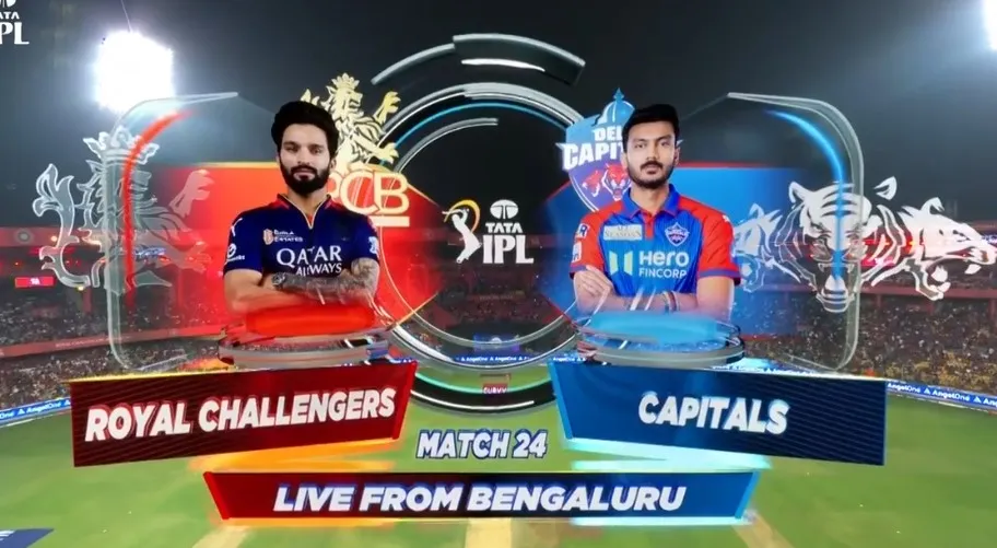 IPL 2025 M24: RCB vs DC