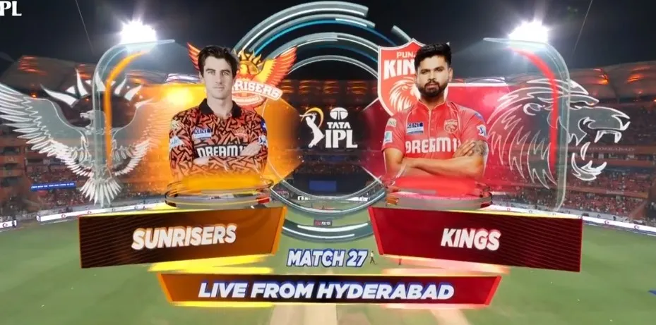 Movie Poster: IPL 2025 M27: SRH vs PBKS