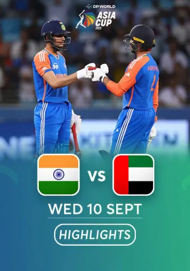 Match 2 | India vs United Arab Emirates