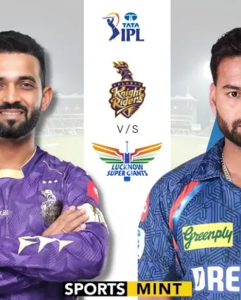 Movie Poster: IPL 2025 M19: KKR vs LSG