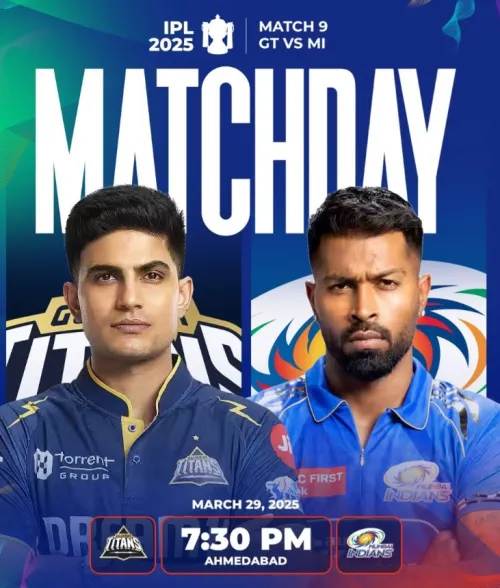 Movie Poster: IPL 2025 M09: GT vs MI 