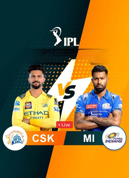 Movie Poster: Chennai Super Kings vs Mumbai Indians 