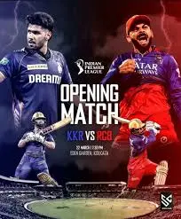 IPL 2025 M01：KKR vs RCB - Movie free on Castle