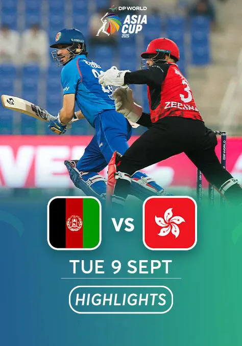 Movie Poster: Match 1 | Afghanistan vs Hong Kong