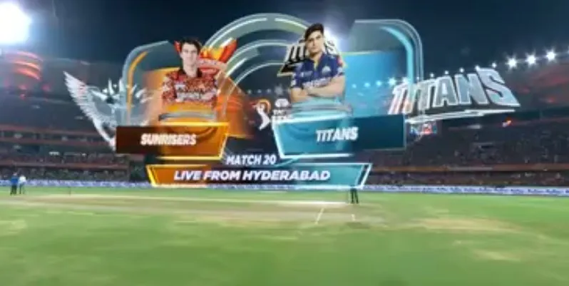 Movie Poster: IPL 2025 M20: SRH vs GT