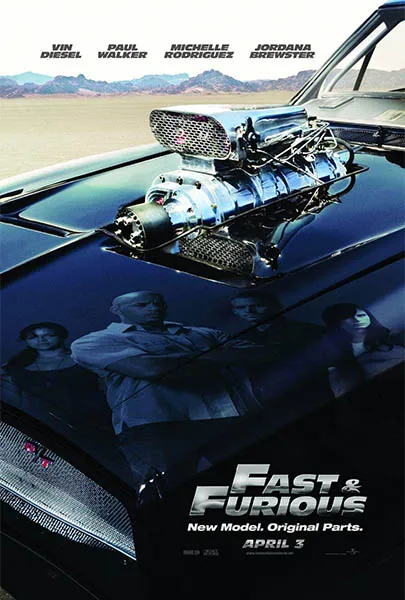 Movie Poster: Fast and Furious 4
