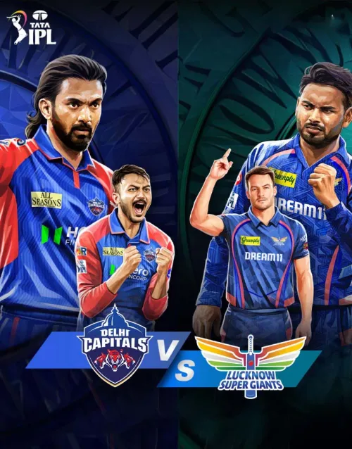 Movie Poster: IPL 2025 M04: DC vs LSG