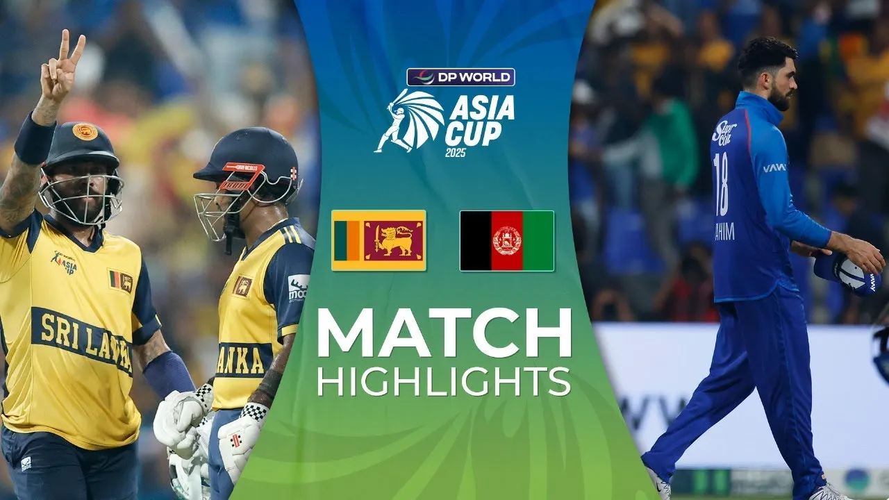 Movie Poster: Match 11| Sri Lanka vs Afghanistan | Match Highlights 
