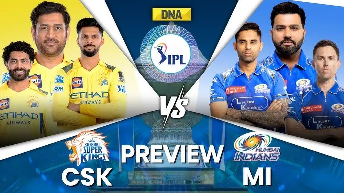 Movie Poster: Chennai Super Kings vs Mumbai Indians 