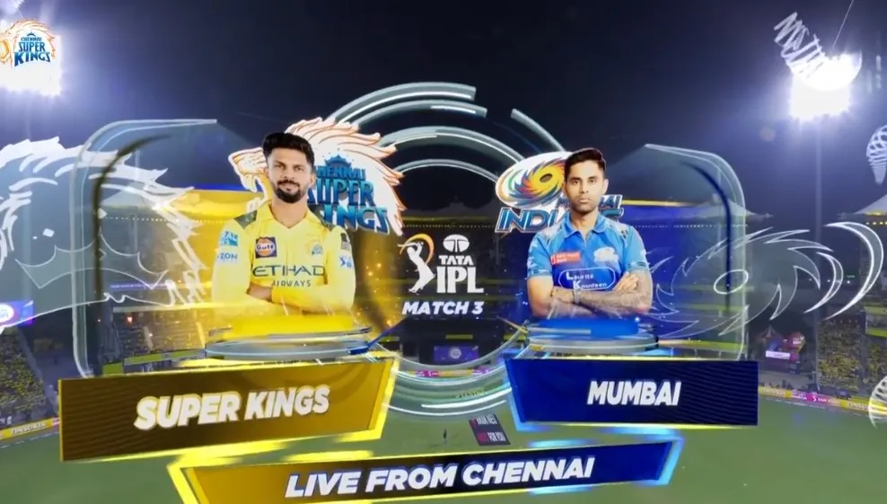 Movie Poster: IPL 2025 M03: CSK vs MI