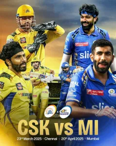 IPL 2025 M38:MI vs CSK