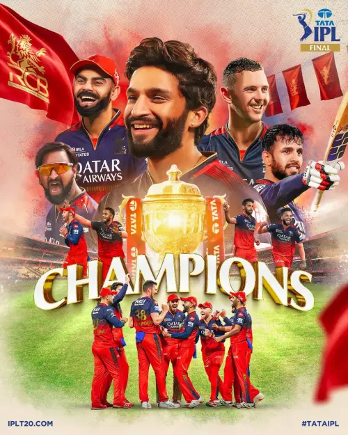 Movie Poster: IPL 2025 Final: RCB vs PBKS