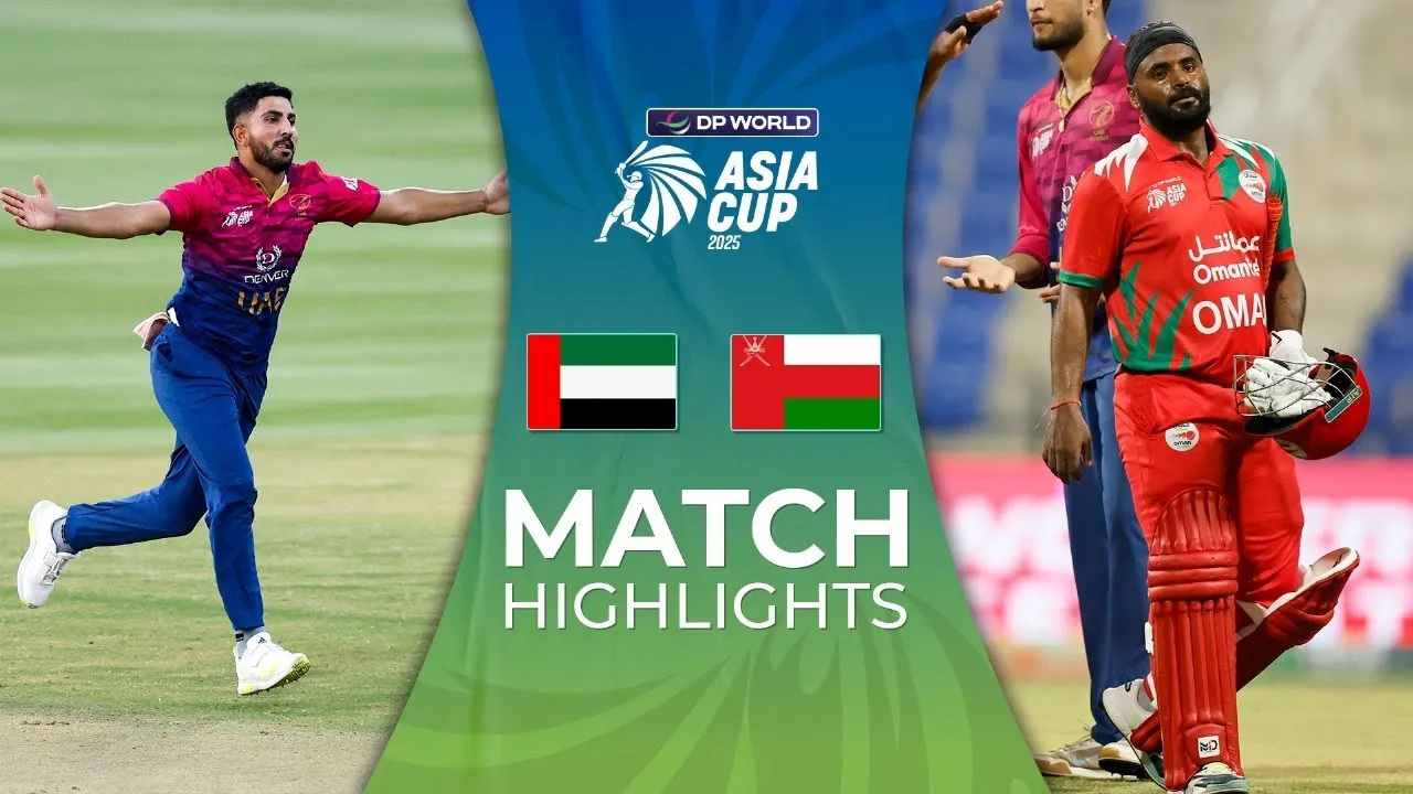 Movie Poster: Match 7 | UAE vs Oman