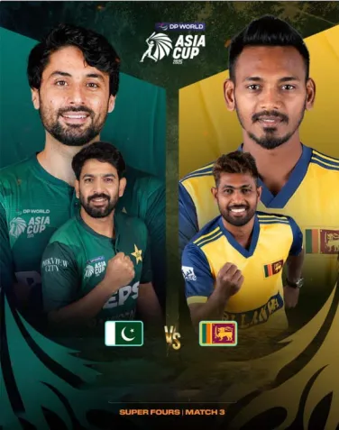Super Fours, Match 3 | Pakistan vs Sri Lanka