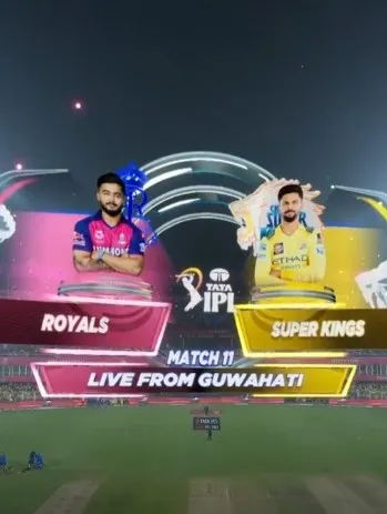 Movie Poster: IPL 2025 M11: RR vs CSK