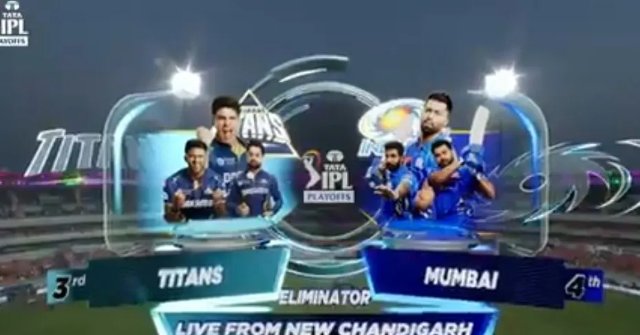 Movie Poster: IPL 2025 Eliminator: GT vs MI