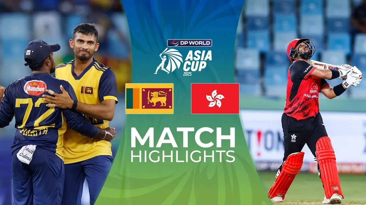 Movie Poster: Match 8 | Sri Lanka vs Hong Kong, China