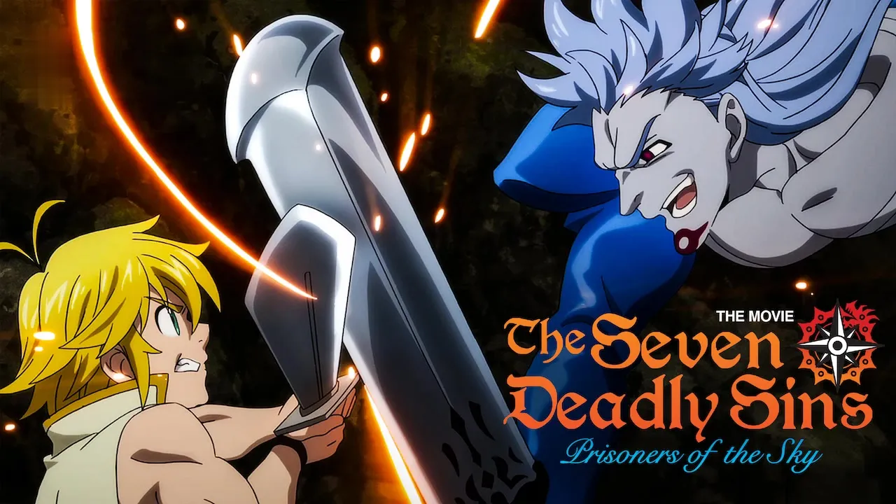 Movie Poster: The Seven Deadly Sins the Movie: Prisoners of the Sky