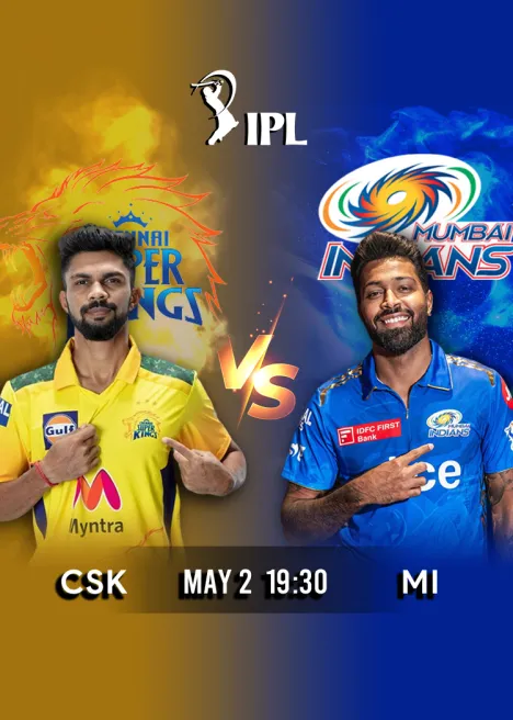 IPL 2026 Match  44 CSK vs MI