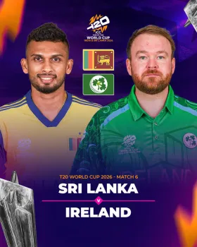 Sri Lanka v Ireland | T20WC 2026 - Movie free on Castle