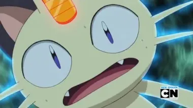 E22.Meowth, Colress and Team Rivalry!