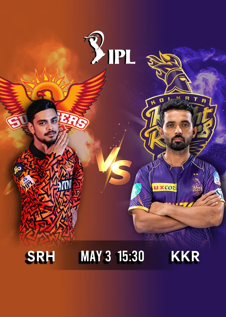 Movie Poster: IPL 2026 Match  45 SRH vs KKR
