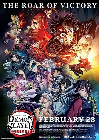 Movie Poster: Demon Slayer: Kimetsu No Yaiba - To the Hashira Training