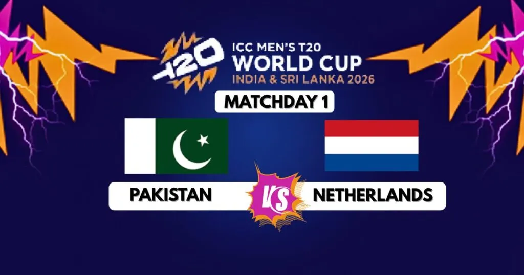 Pakistan v Netherlands| Match Highlights | Men’s T20 World Cup 2026