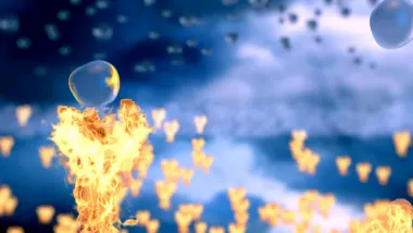 E124.Takshak attacks the Pandavas