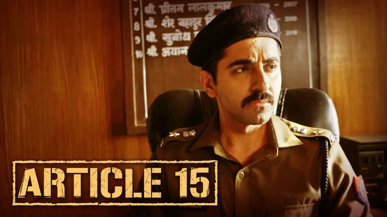 Movie Poster: Article 15