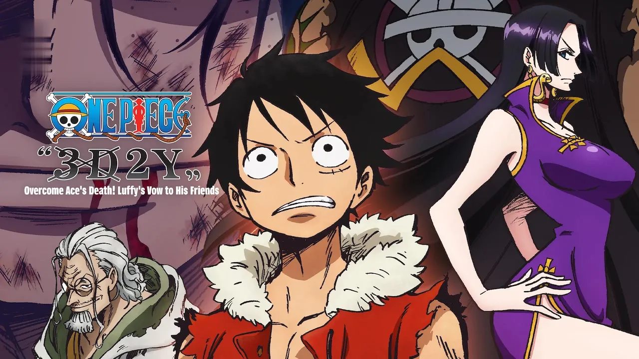 Movie Poster: One Piece: 3D2Y - Overcome Ace's Death! Luffy's Vow to His Friends