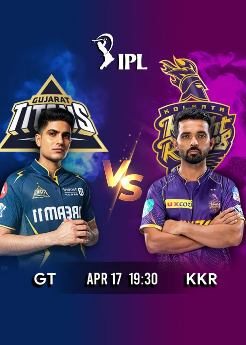 Movie Poster: IPL 2026 Match 25 GT vs KKR