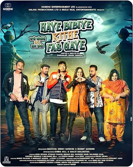 Movie Poster: Haye Bibiye Kithe Fas Gaye