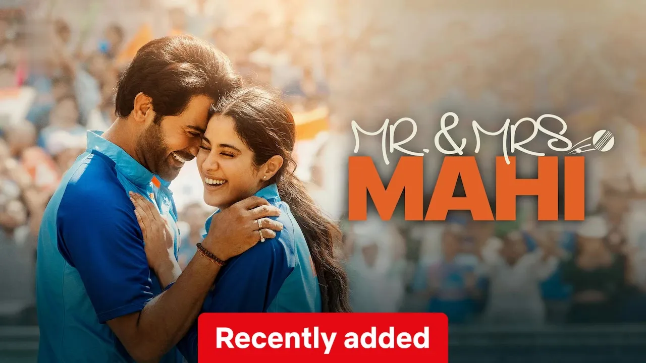 Movie Poster: Mr. & Mrs. Mahi