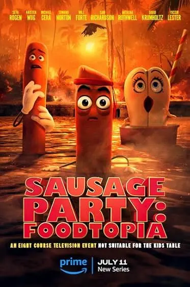 TV series poster: Sausage Party: Foodtopia
