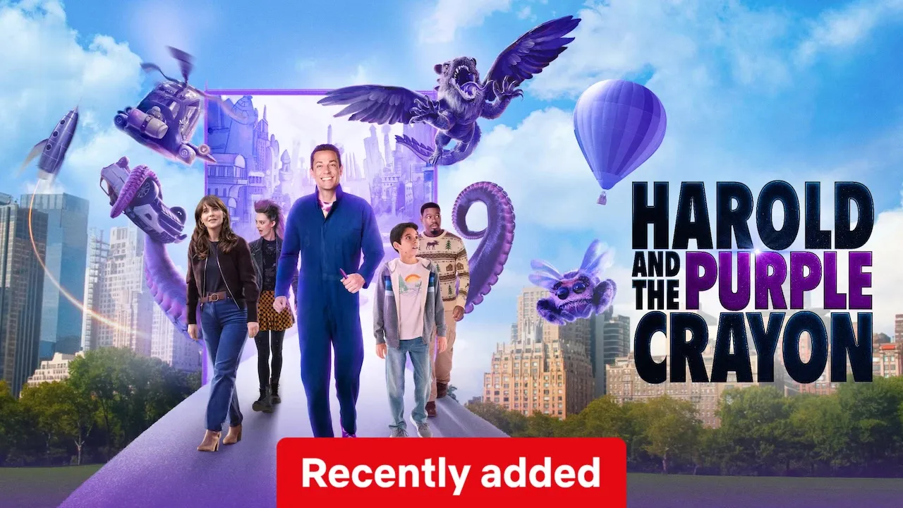 Movie Poster: Harold and the Purple Crayon