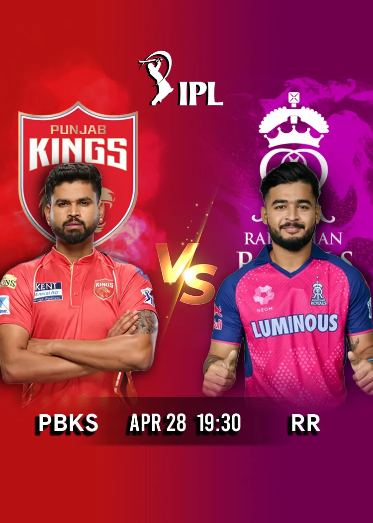 Movie Poster: IPL 2026 Match 40 PBKS vs RR