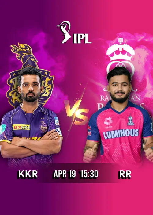 Movie Poster: IPL 2026 Match 28 KKR vs RR