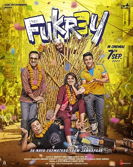 Movie Poster: Fukrey 3