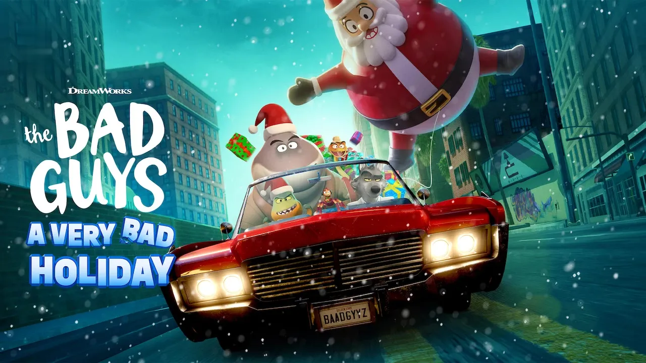 Movie Poster: The Bad Guys: A Very Bad Holiday