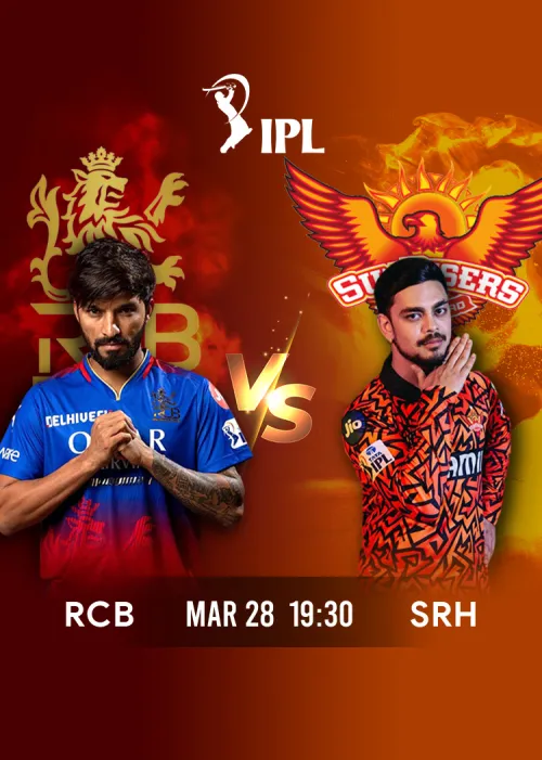 Movie Poster: IPL 2026 Match 01 RCB vs SRH