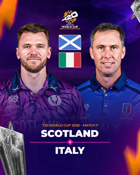 Scotland v Italy | T20WC 2026