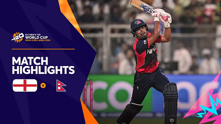 England v Nepal | T20WC 2026