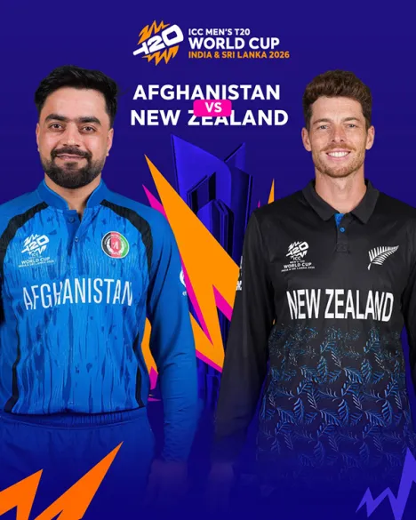 New Zealand v Afghanistan | Men’s T20 World Cup 2026