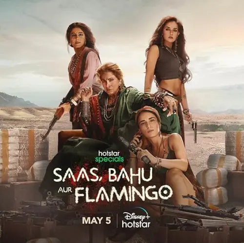 TV series poster: Saas, Bahu Aur Flamingo