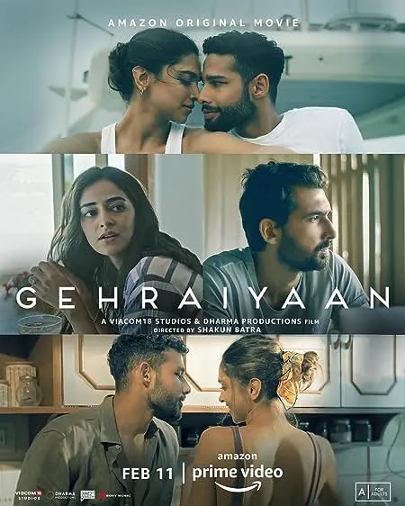 Movie Poster: Gehraiyaan