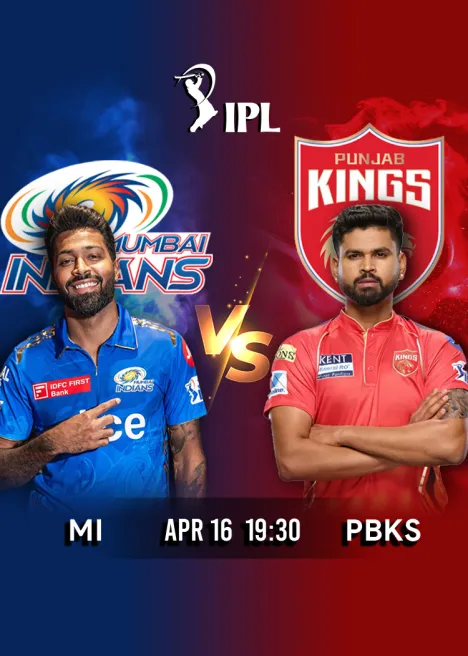 IPL 2026 Match 24 MI vs PBKS