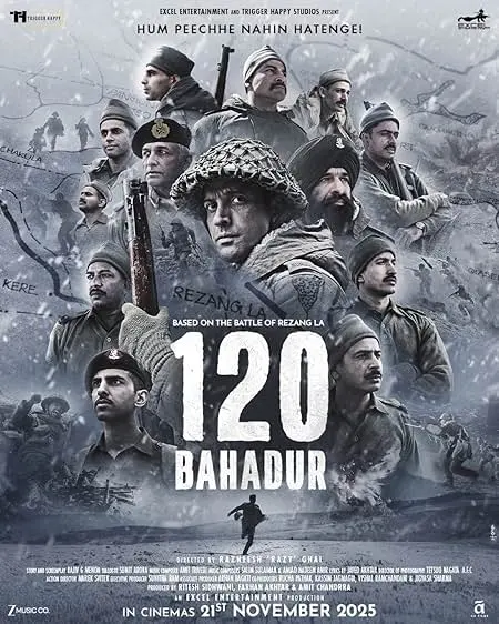 Movie Poster: 120 Bahadur