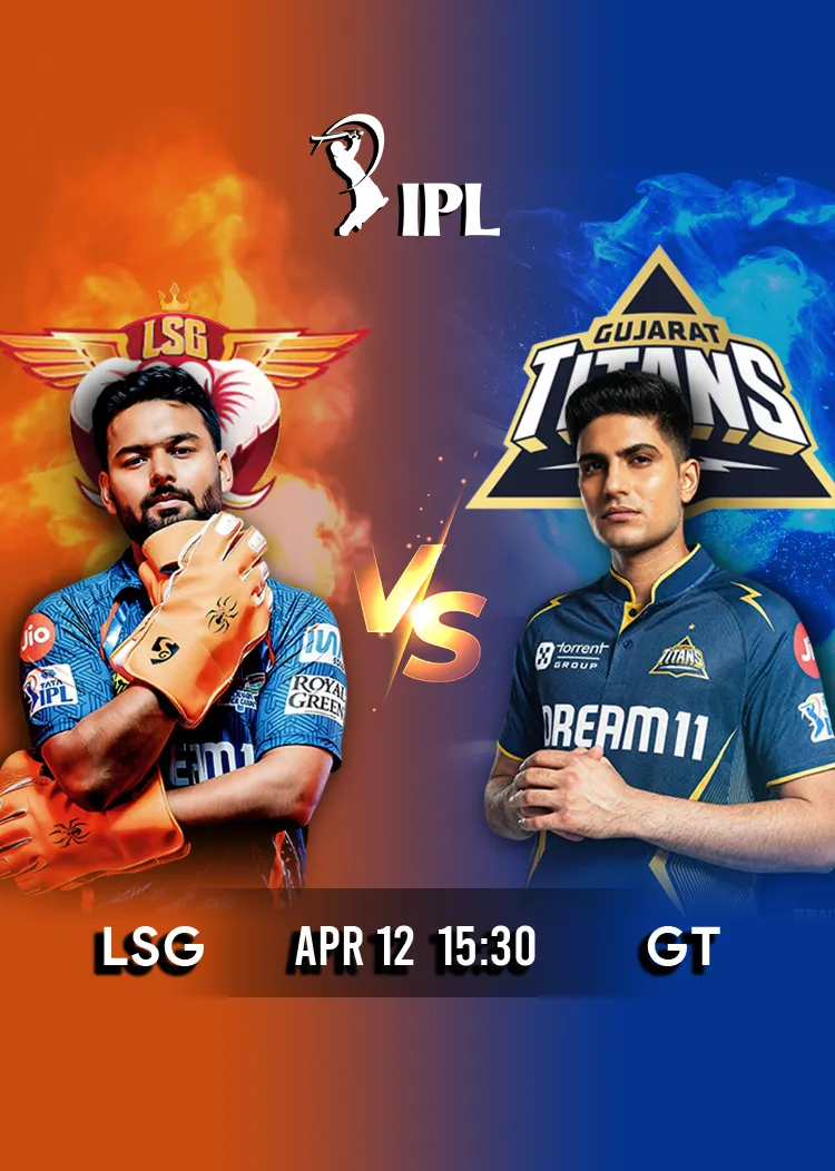 Movie Poster: IPL 2026 Match 19 LSG vs GT